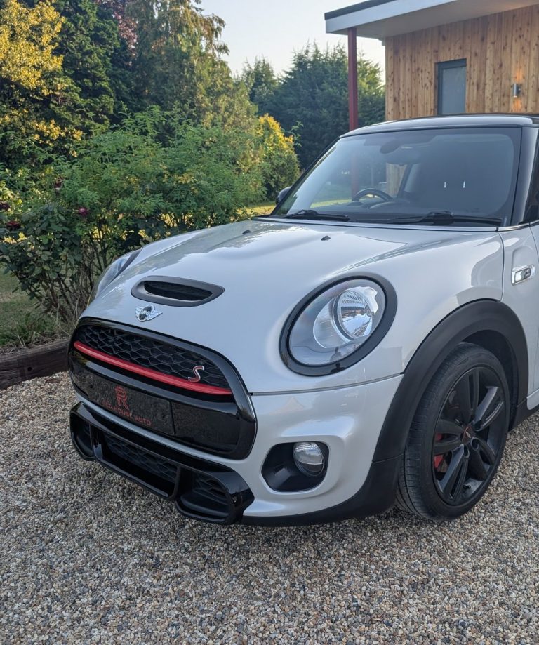 White C-Class A white Mercedes C-Class